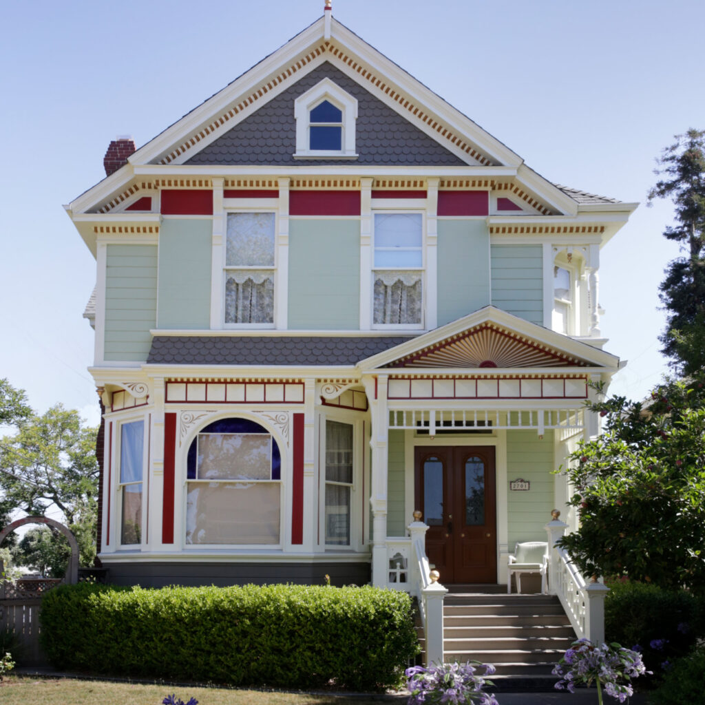 Berkeley house painting
