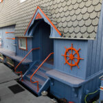 Beautiful house boat in Alameda we had the pleasure of painting
